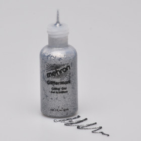 Mehron Glittermark Silver 15 ml